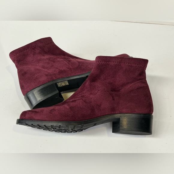 RON WHITE Mulberry GORGI suede ankle boots size 38.5/8US. - Picture 6 of 10